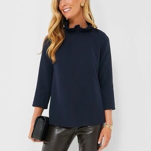 Tuckernuck Navy Faye Blouse – Women’s Size XL – New With Tags